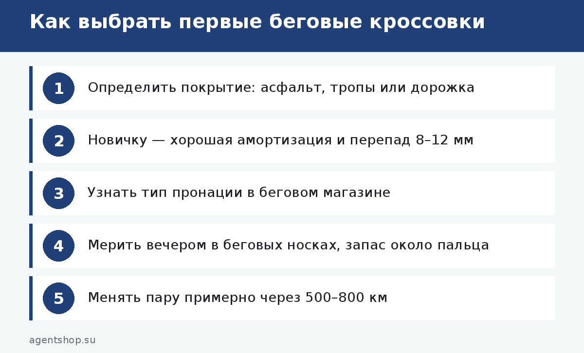 Как выбрать первые беговые кроссовки